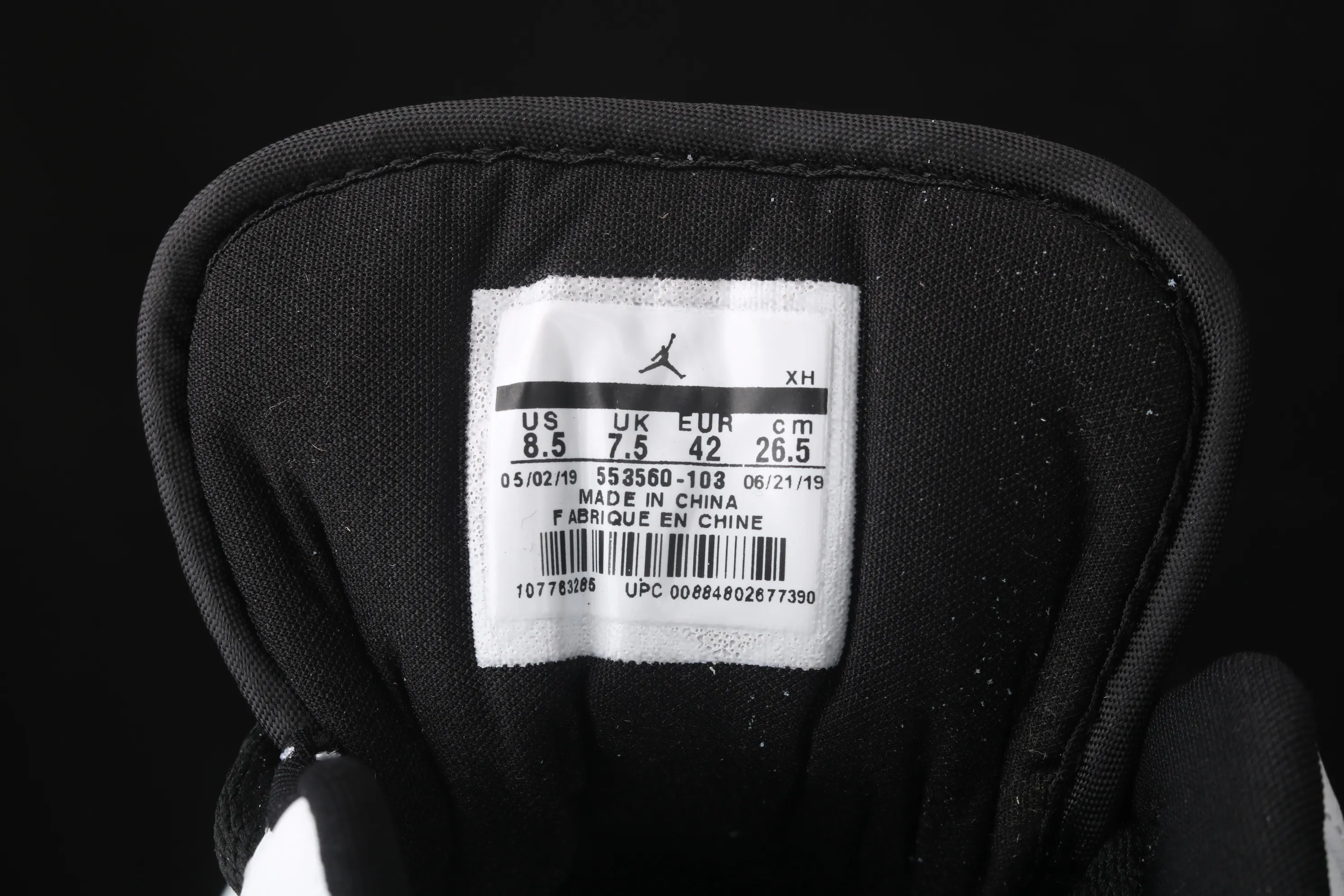 All categories Air Jordan Jordan series basketball shoes Air Jordan 1 Low Air Jordan 1 Low AJ1 Joe 1 low top Yin Yang first layer cultural leisure sports shoes 553560-103